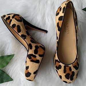 MOVING - MAKE OFFER! Talbot's Animal Print Heels